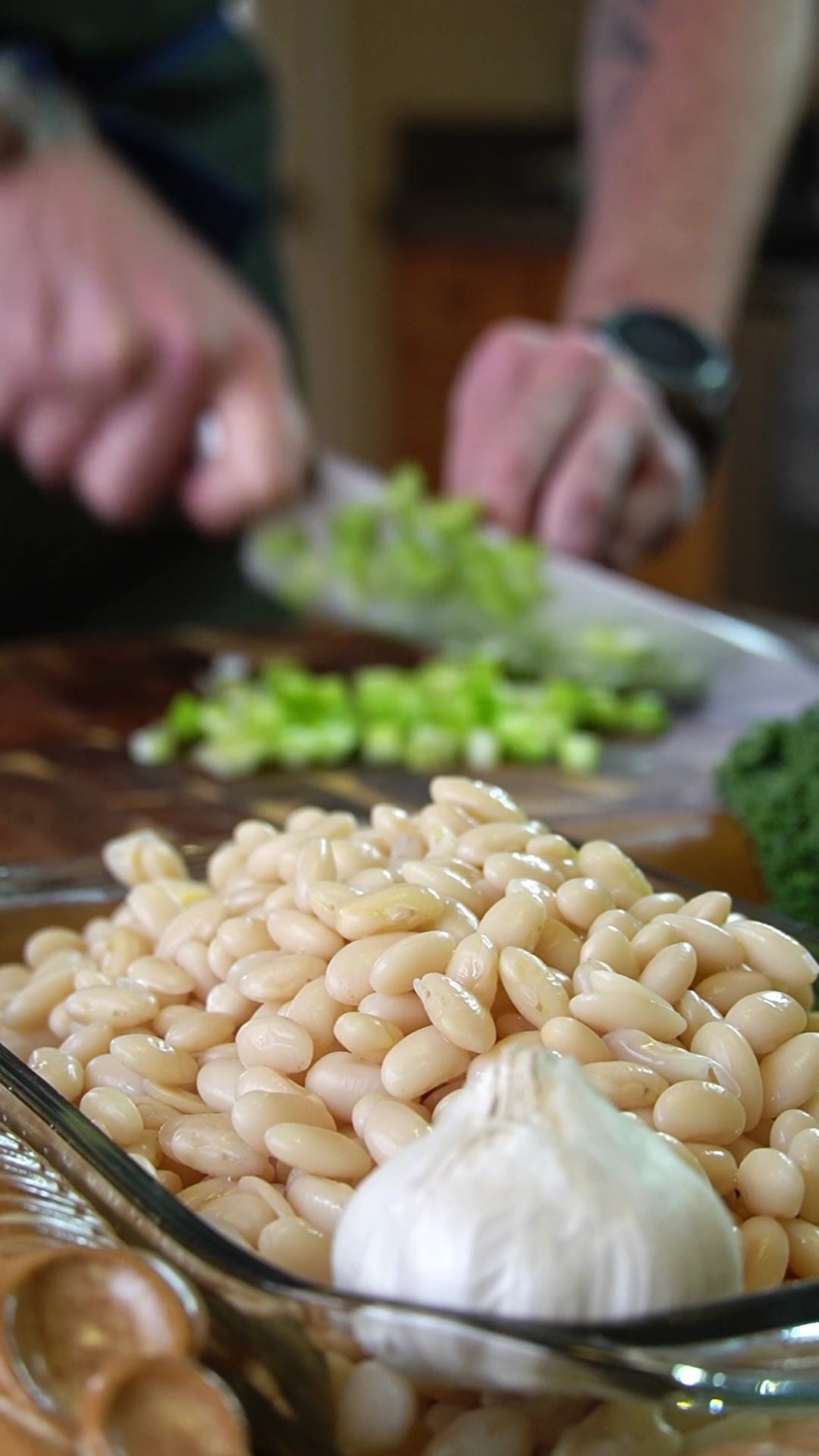 Tuscan Kale White Bean Stew with Lemon Zest